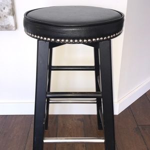 Rustic barstool